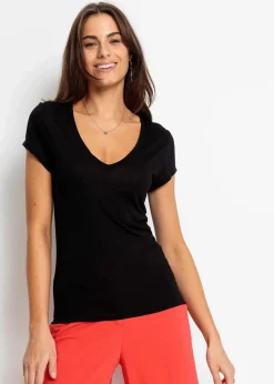 T-Shirt aus softer Viskose