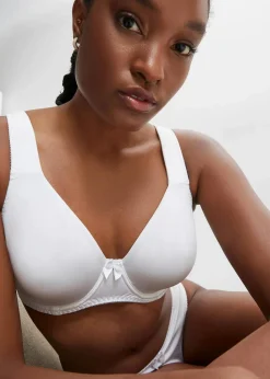 T-Shirt BH mit Bügel und Glanzeffekt (2er Pack)