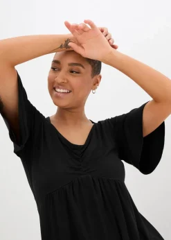 T-Shirt in A-Linie, kurzarm