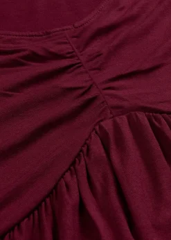 T-Shirt in A-Linie, kurzarm