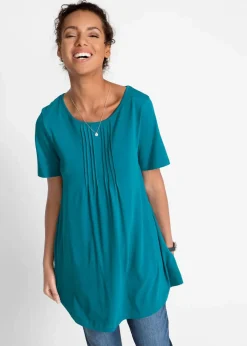 T-Shirt in A-Linien-Form, kurzarm