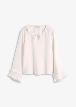 Tunika aus feinem Viskose-Mix