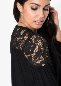 Tunika aus fließender Viskose