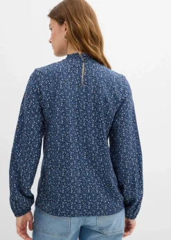 Tunika aus fließender Viskose