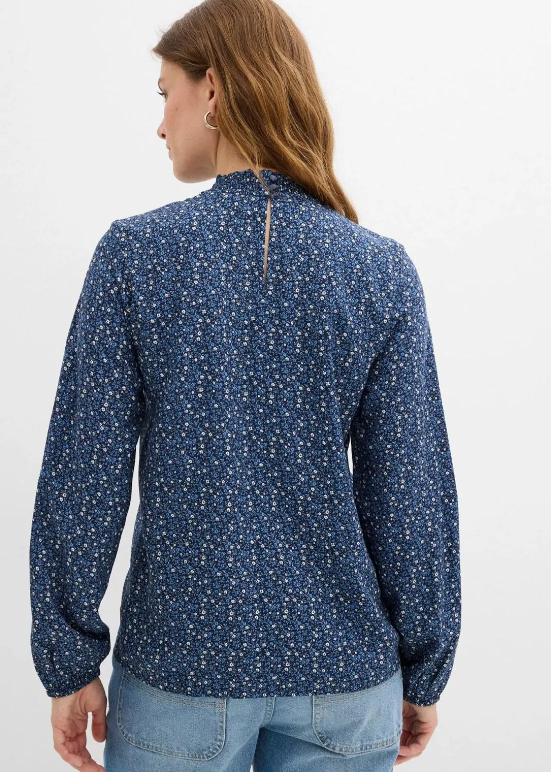 Tunika aus fließender Viskose