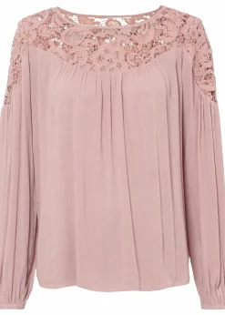 Tunika aus fließender Viskose