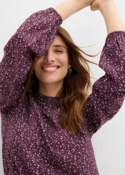 Tunika aus fließender Viskose