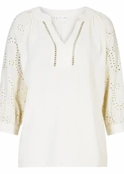 Tunika aus luftigem Musselin