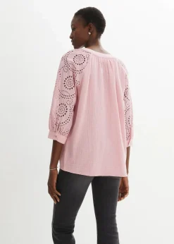 Tunika aus luftigem Musselin