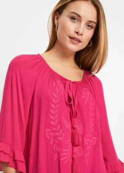 Tunika aus softer Viskose