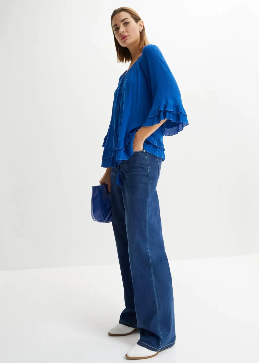 Tunika aus softer Viskose