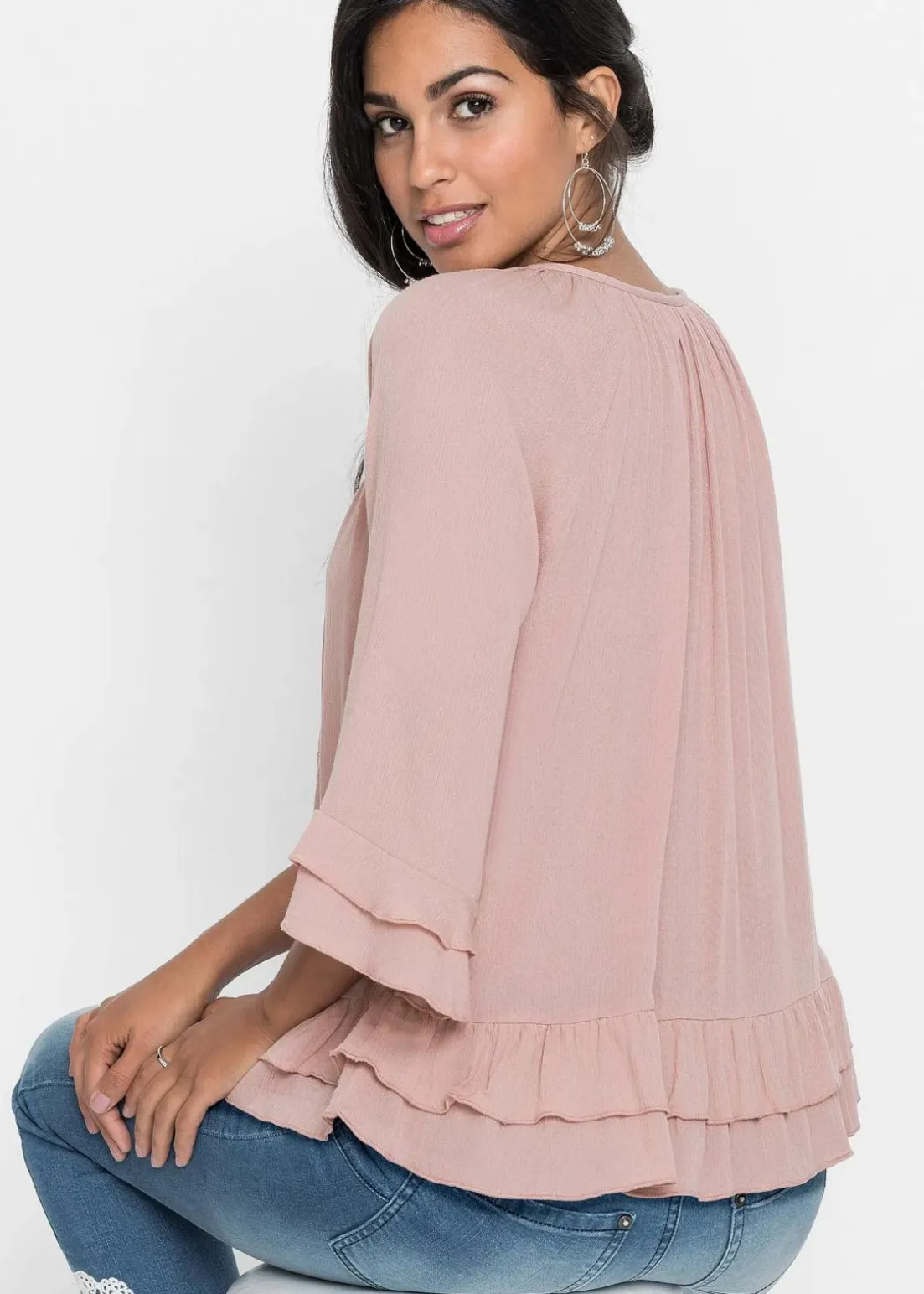 Tunika aus softer Viskose