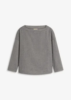 Tunika mit Fischgratmuster aus fester Ware