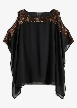 Tunika mit Pailletten