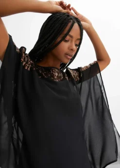 Tunika mit Pailletten