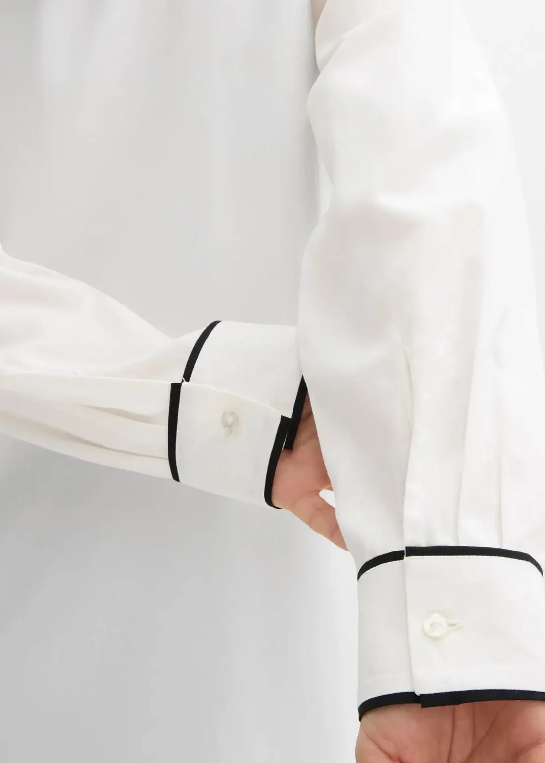 Tunikabluse aus fließender Viskose