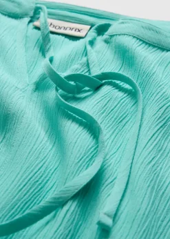 Tunikabluse aus fließender Viskose