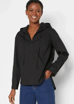 Tunikabluse aus reiner Bio-Baumwolle