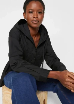 Tunikabluse aus reiner Bio-Baumwolle