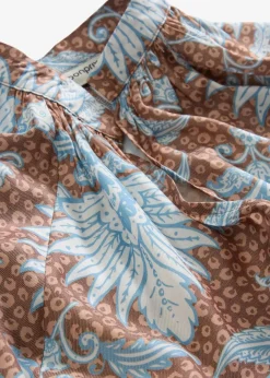 Tunikabluse aus softem Viskose-Mix