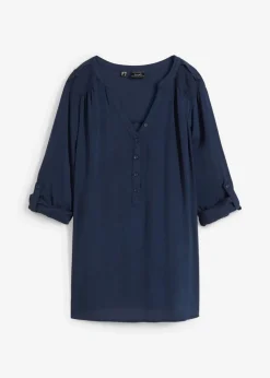 Tunikabluse aus softer Viskose