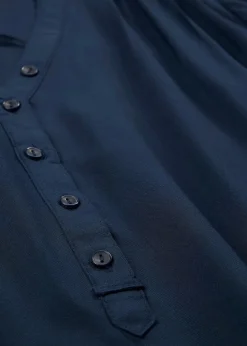 Tunikabluse aus softer Viskose