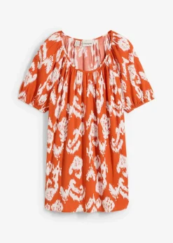 Tunikabluse aus softer Viskose