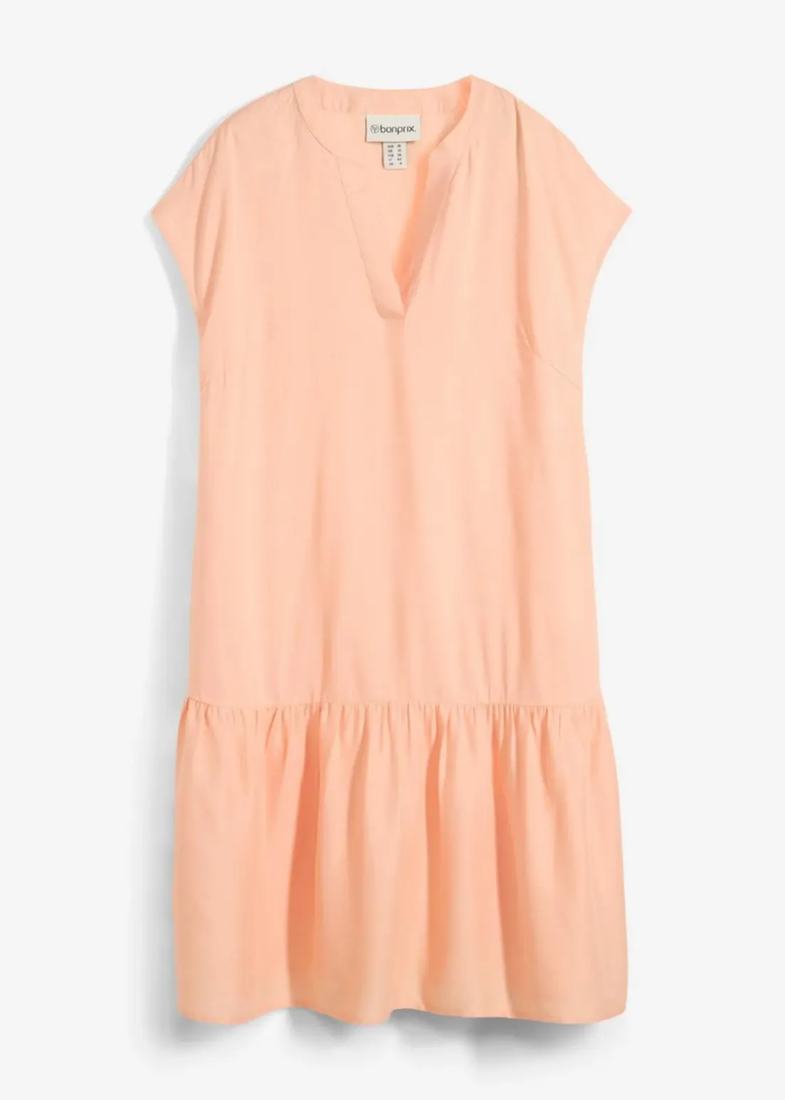 Tunikakleid aus feiner Viskose