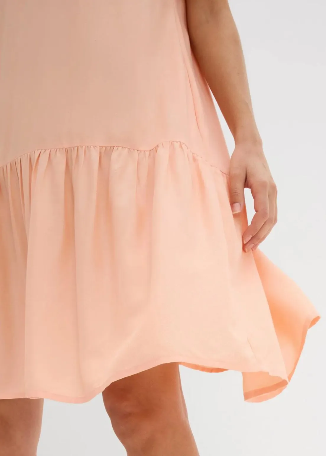 Tunikakleid aus feiner Viskose