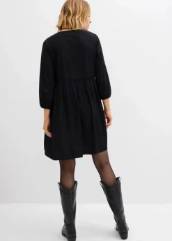 Tunika-Kleid aus fließender Viskose