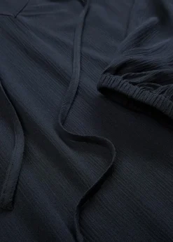 Tunika-Kleid aus fließender Viskose