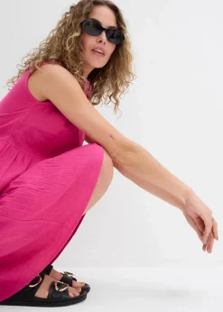 Tunika-Kleid aus luftigem Musselin