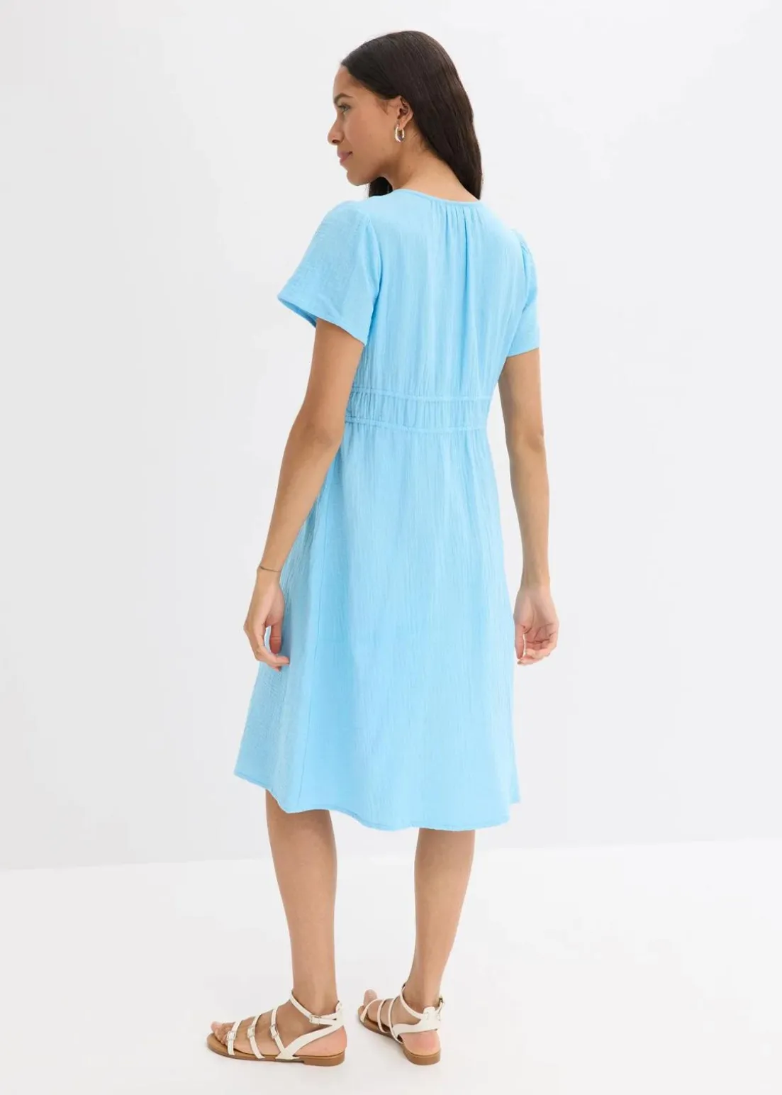 Tunika-Kleid aus Musselin