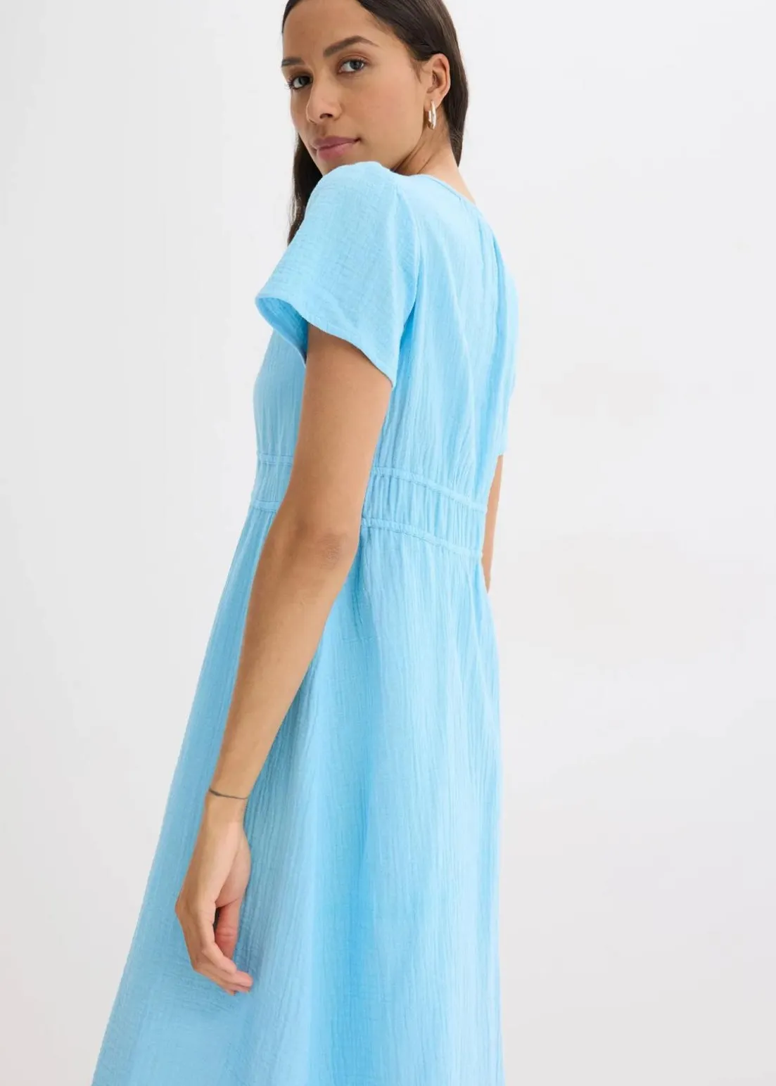 Tunika-Kleid aus Musselin