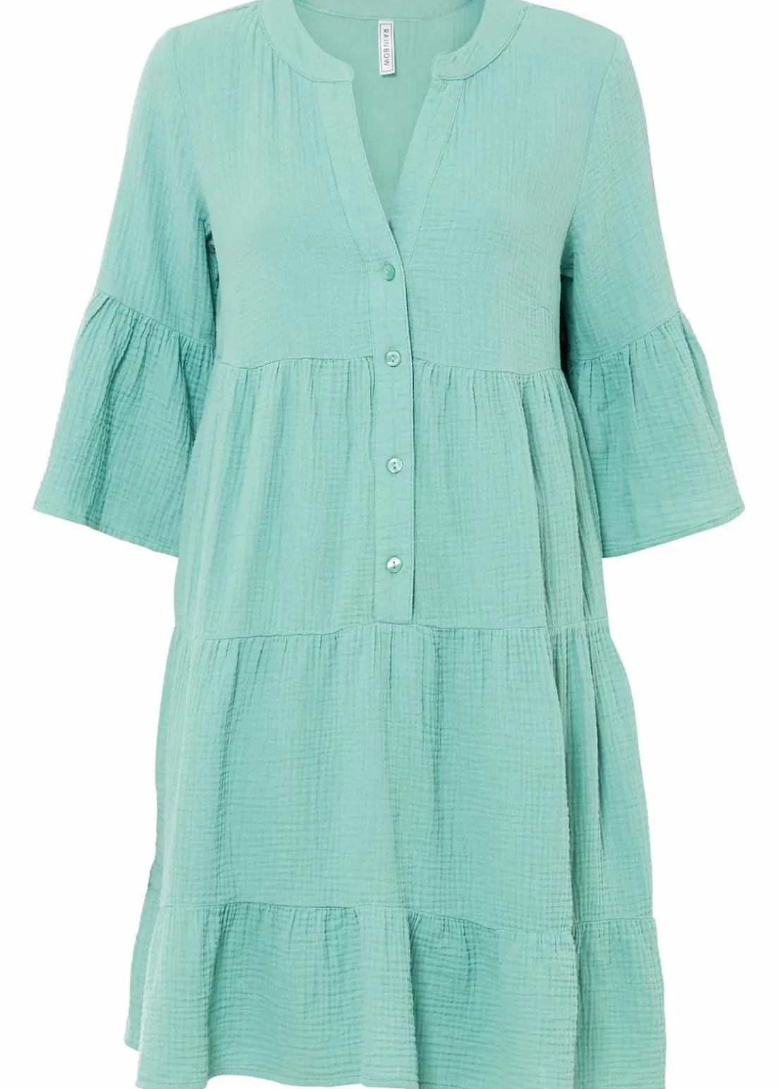 Tunika-Kleid aus reiner Baumwolle