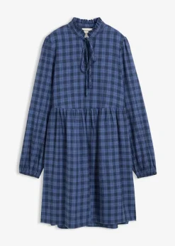 Tunika-Kleid aus reiner Baumwolle