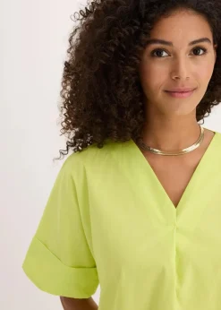 Tunika-Kleid aus reiner Bio-Baumwolle