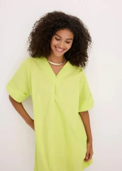 Tunika-Kleid aus reiner Bio-Baumwolle