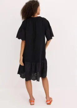 Tunika-Kleid aus reiner Bio-Baumwolle