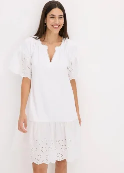 Tunika-Kleid aus reiner Bio-Baumwolle