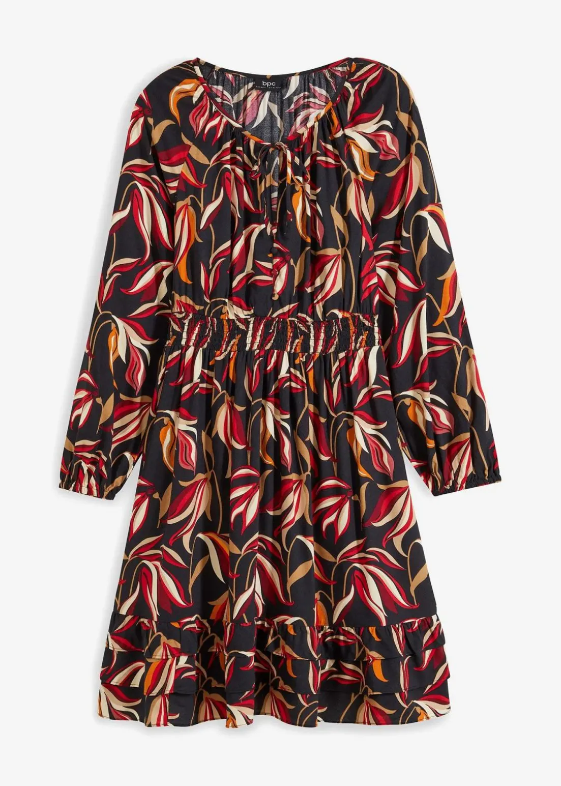 Tunika-Kleid aus reiner Viskose