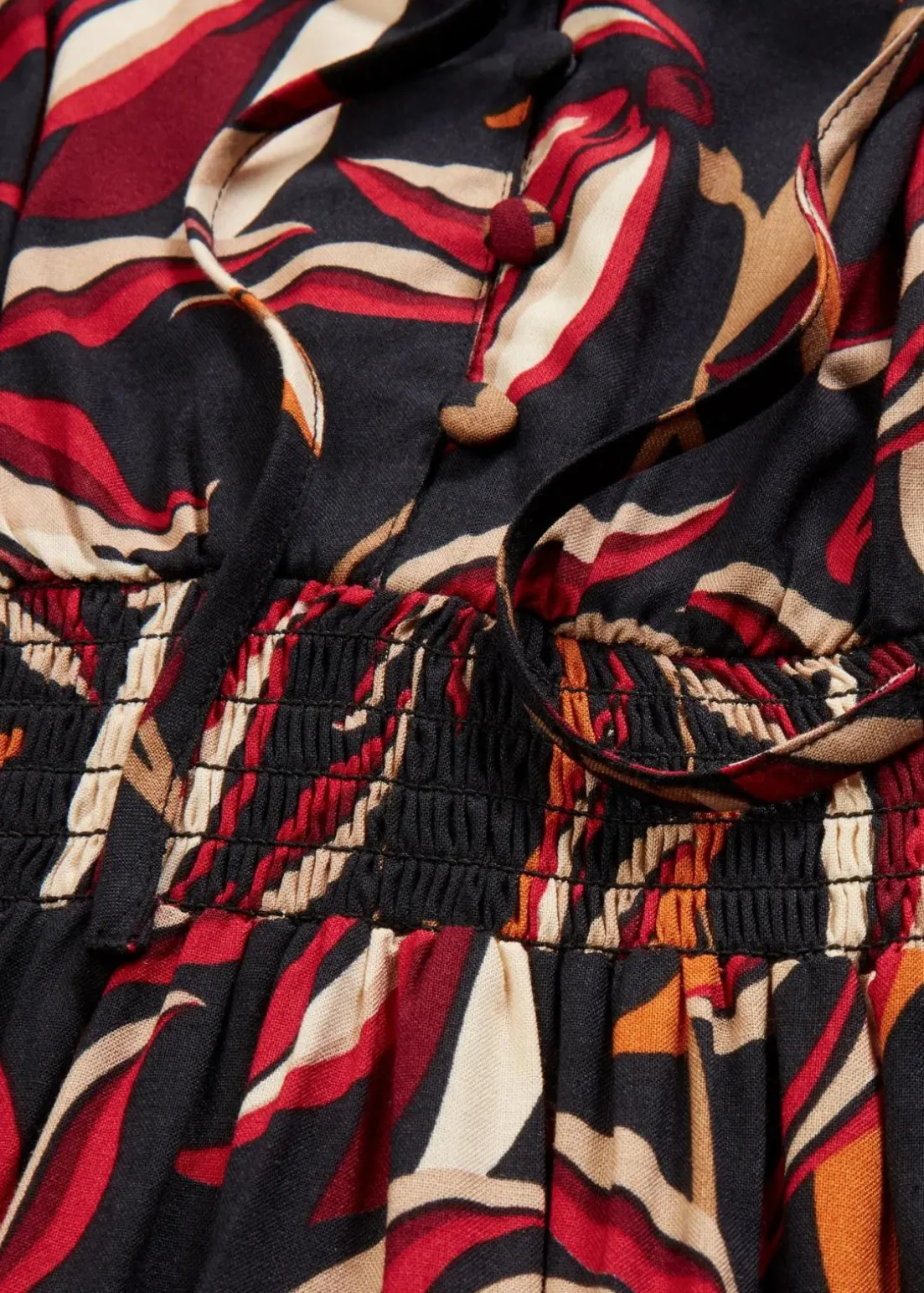 Tunika-Kleid aus reiner Viskose