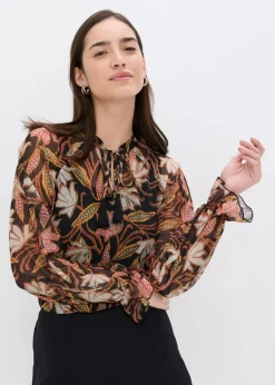 Tunika-Shirt aus softem Mesh