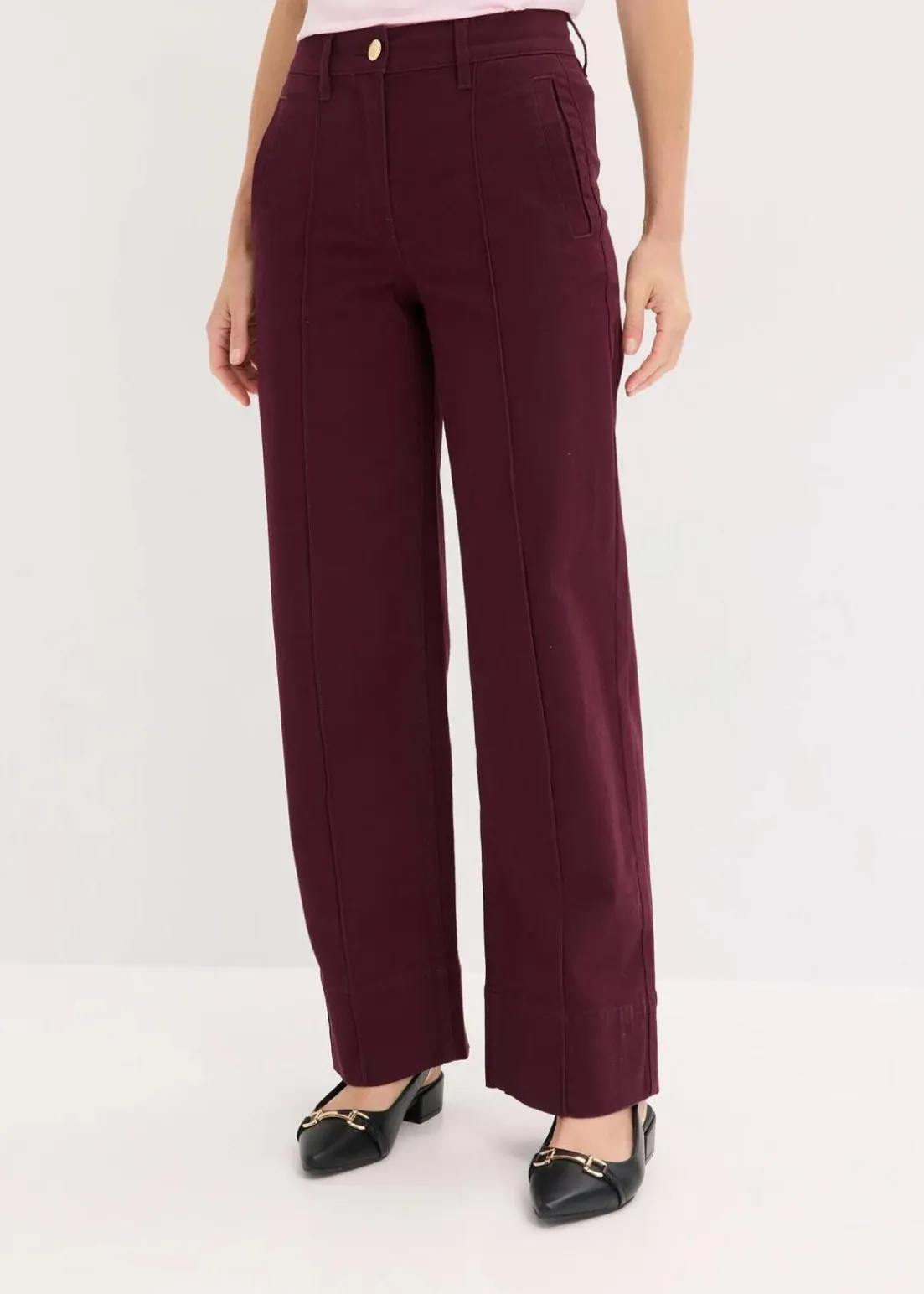 Twillhose mit Biese und Leistentasche