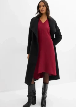 Twill-Kleid aus fließendem Lyocell