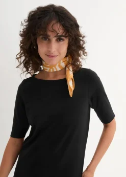 U-Boot-Ausschnitt-Shirt