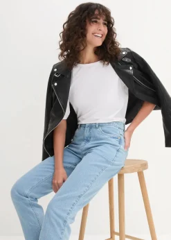 U-Boot-Ausschnitt-Shirt