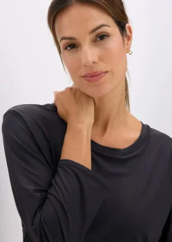 Ultrasoftes Funktionsshirt mit ¾ Ärmel, schnelltrocknend