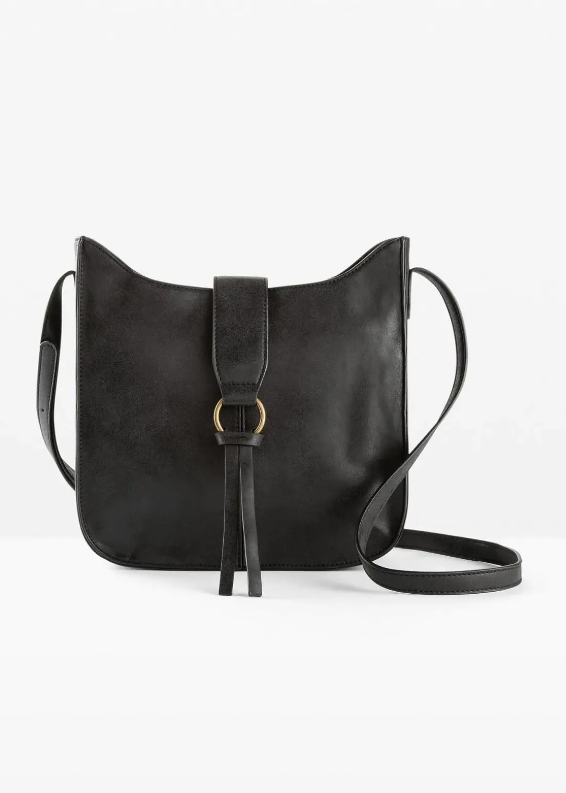 Umhängetasche mit dekorativem Schnallendetail