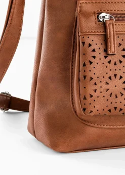 Umhängetasche mit dekorativer Außentasche